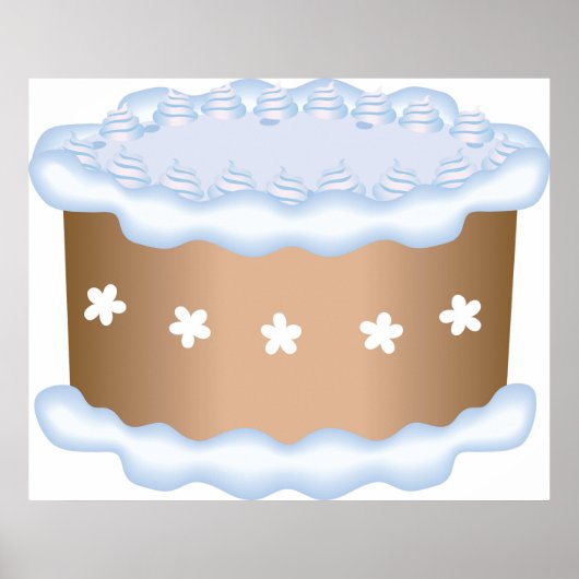 Verdroogde Cake Poster (Voorkant)