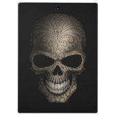 Verdroogde Donkere schedel Klembord (Achterkant)