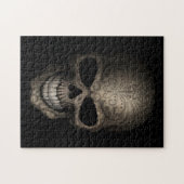 Verdroogde Donkere schedel Legpuzzel (Horizontaal)