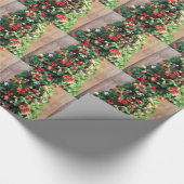 Verdroogde kerstboom cadeaupapier (Hoek)