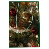 Verdroogde kerstboom Elegant Medium Cadeauzakje (Voorkant)