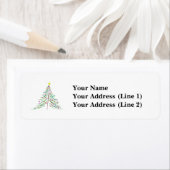 Verdroogde kerstboom etiket (Insitu)