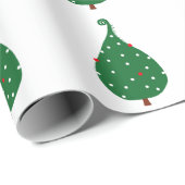 Verdroogde kerstboom met jaarlijkse kerstboom cadeaupapier (Rol Hoek)