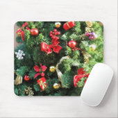 Verdroogde kerstboom muismat (Met muis)