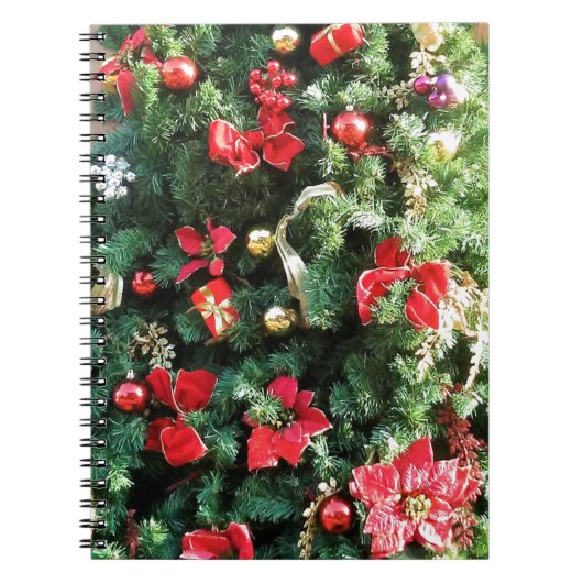 Verdroogde kerstboom notitieboek (Voorkant)