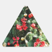 Verdroogde kerstboom sticker (Voorkant)