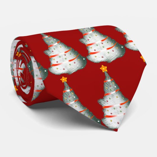 Verdroogde kerstboom stropdas (Opgerold)