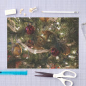 Verdroogde kerstboom tissuepapier (Craft)