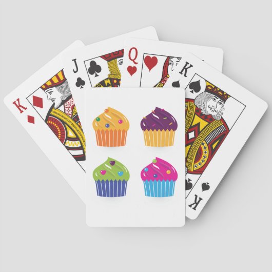 Verdroogde koekjes pokerkaarten (Achterkant)