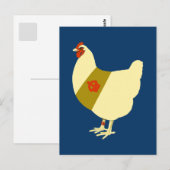 Verdroogde oorlogskip briefkaart (Voorkant / Achterkant)