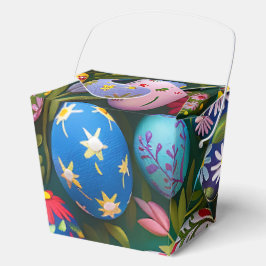 Verdroogde paaseieren bedankdoosjes