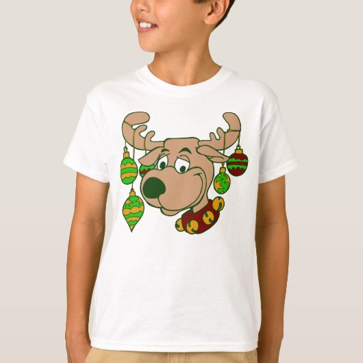 Verdroogde rendieren t-shirt (Voorkant)