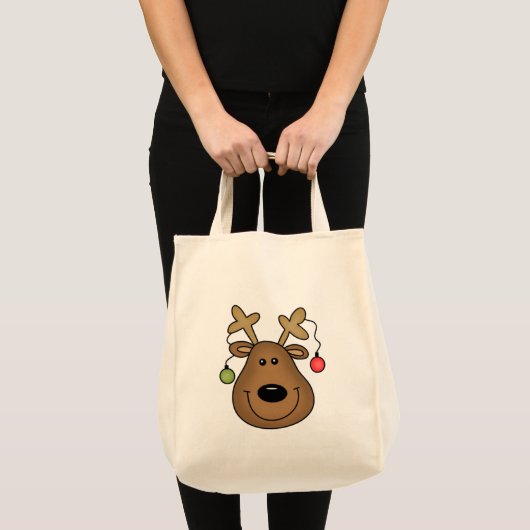 Verdroogde rendieren tote bag (Voorkant (product))