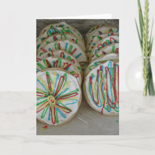 Verdroogde suikerkoekjes kaart