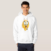 Verdrukte Emoji Hoodie (Voorkant volledig)