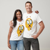 Verdrukte Emoji T-Shirt (Unisex)