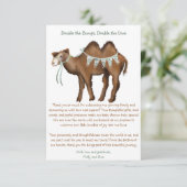 Verdubbel de Bedankt (Staand voorkant)