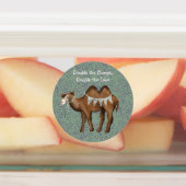 Verdubbel de Bedankt Labels (Aangebracht)