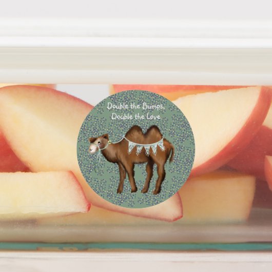 Verdubbel de Bedankt Labels (Aangebracht)