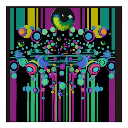 Verdubbel de bubbelproblemen perfect poster (Voorkant)