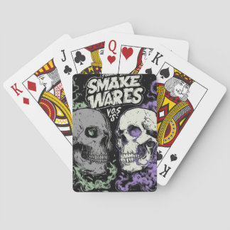 Verdubbel de duisternis met dit opvallende ontwerp pokerkaarten