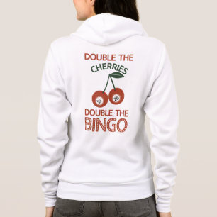 Verdubbel de kersen Verdubbel de Bingo Hoodie