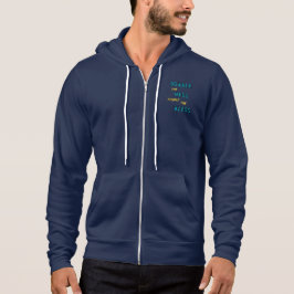 Verdubbel de rotzooi en verdubbel de zegeningen hoodie