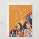 Verdubbel het plezier | Moderne gezamenlijke verja Kaart (Voorkant)