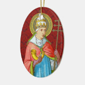 verdubbeld Afbeelding van Paus St. Cornelius (SAU  Keramisch Ornament (Links)