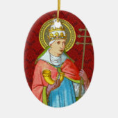 verdubbeld Afbeelding van Paus St. Cornelius (SAU  Keramisch Ornament (Voorkant)