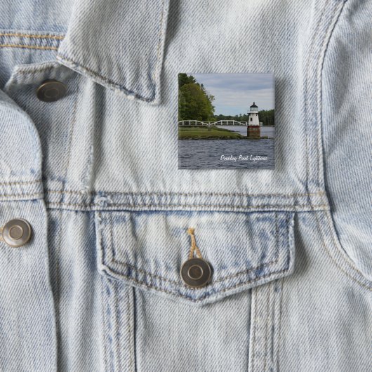 Verdubbelpunt vuurtoren Button (In situ)