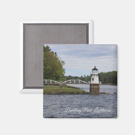 Verdubbelpunt vuurtoren Magnet (Voorkant / Achterkant)