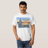 Verdubbelpunt vuurtoren, Maine T-Shirt (Voorkant volledig)