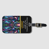 Verduisterde lucht boven Area 51 Bagagelabel (Voorkant (horizontaal))
