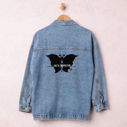 Verduisterde schoonheid denim jacket (Hangar)