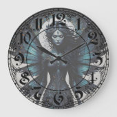 verduisterde tovenares grote klok (Voorkant)