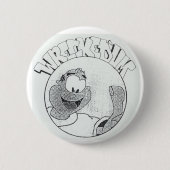 Verduisterde "Um Melvin Circle Logo Button (Voorkant)