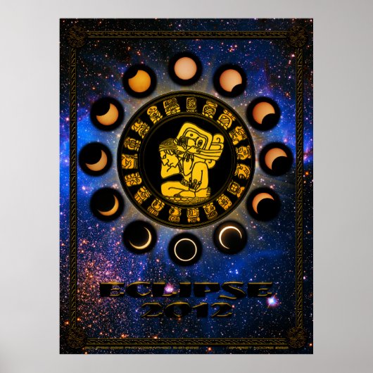 Verduistering 2012 door Garret Moore Poster (Voorkant)
