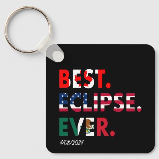  Verduistering 2024 Sleutelhanger (Voorkant)