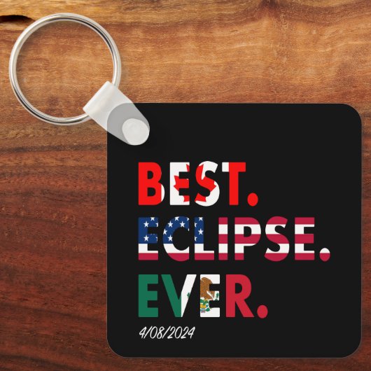  Verduistering 2024 Sleutelhanger (Voorkant)