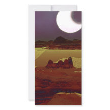 Verduistering boven de verafgelegen gebieden. Alie