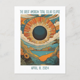 : VERDUISTERING OVER HET MEER BRIEFKAART