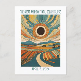 : Verduistering over landbouwgrond Briefkaart