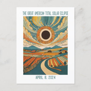 : Verduistering over landbouwgrond Briefkaart