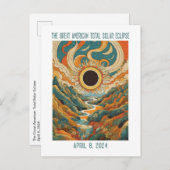 : VERDUISTERING OVER RIVER BRIEFKAART (Voorkant / Achterkant)