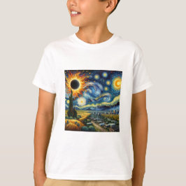 : Verduistering-T-shirt van kleine astronoom T-shirt