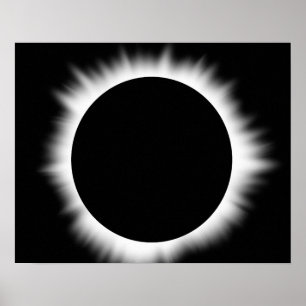 Verduistering van de Druk van de Zon Poster