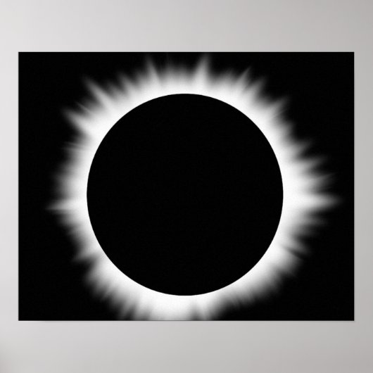 Verduistering van de Druk van de Zon Poster (Voorkant)