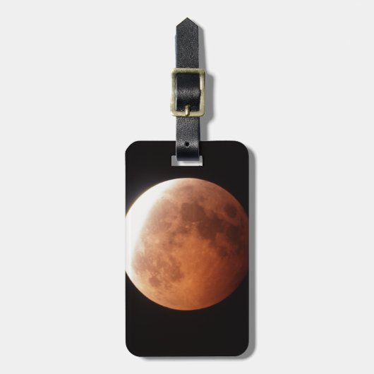 verduistering van de maan bagagelabel (Voorkant verticaal)