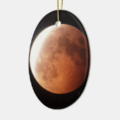 verduistering van de maan keramisch ornament (Links)
